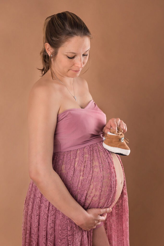 Accessoires bei den Babybauchfotos